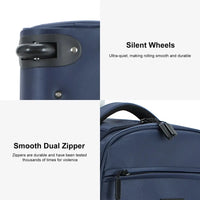 HKM-569683 Customisable Wheeled Laptop Backpack Trolley for Business Travel