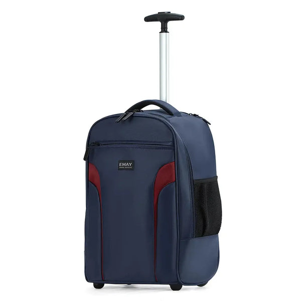 HKM-569683 Customisable Wheeled Laptop Backpack Trolley for Business Travel