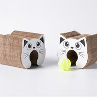 HKM-5697085 Creative Cat Scratch Board for Claw Grinding and Play, Made of Corrugated Paper