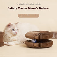 HKM-5697085 Creative Cat Scratch Board for Claw Grinding and Play, Made of Corrugated Paper
