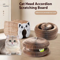 HKM-5697085 Creative Cat Scratch Board for Claw Grinding and Play, Made of Corrugated Paper