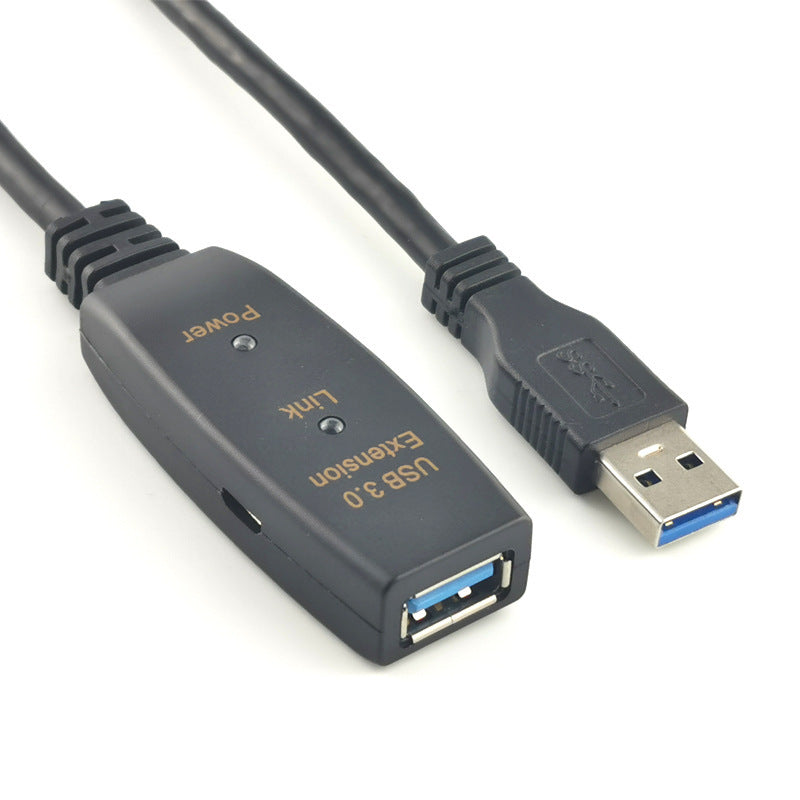 HKM-569747 Conference Camera USB Extension Cable - 5m to 20m Options, Oxygen-Free Copper Wiring, Ideal for PC Connections