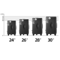 HKM-569747 Large Capacity Trolley Suitcase with Mini Storage Box for Travel and Organisation