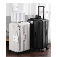 HKM-569747 Large Capacity Trolley Suitcase with Mini Storage Box for Travel and Organisation