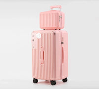 HKM-569747 Large Capacity Trolley Suitcase with Mini Storage Box for Travel and Organisation