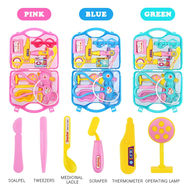 HKM-569811 Children's Doctor Pretend Play Set - Interactive Simulation Toy for Boys and Girls