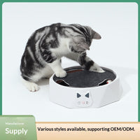 HKM-5698365 Plush Automatic Electric Turntable Mouse Toy for Cats - Interactive Pet Plaything
