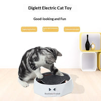 HKM-5698365 Plush Automatic Electric Turntable Mouse Toy for Cats - Interactive Pet Plaything