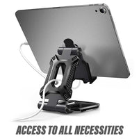 HKM-570067 Adjustable Multi-Angle Tablet and Smartphone Stand for Devices 4-13 Inches