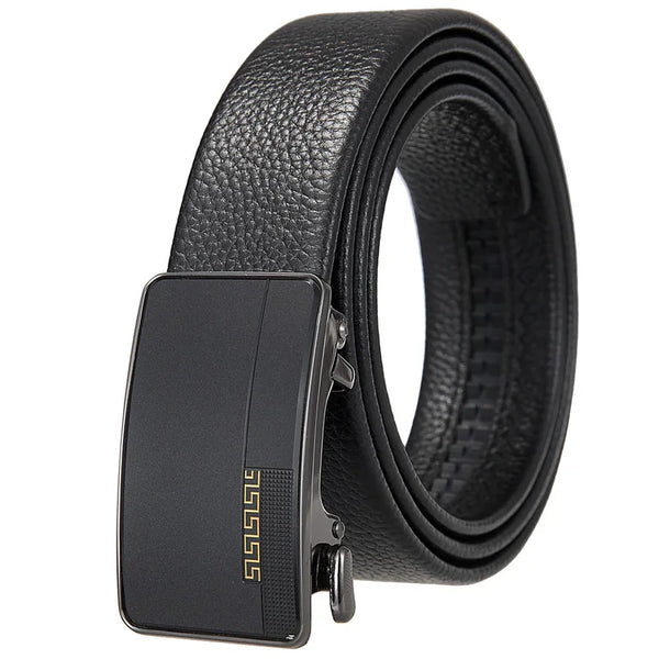HKM-570067 Men's First Layer Cowhide Automatic Buckle Belt - Personalised Style
