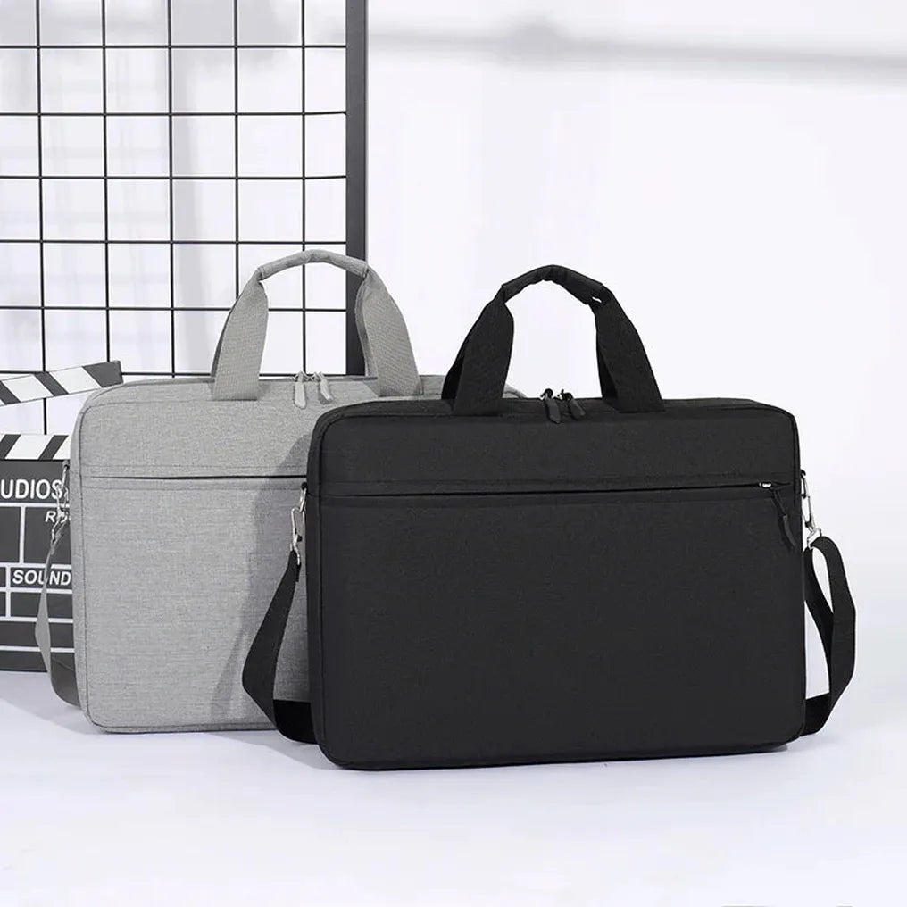 HKM-570067 Portable 15.6 Inch Laptop Tote Bag in Black for Business and Travel