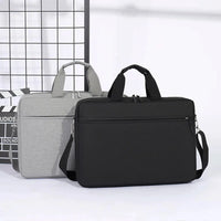 HKM-570067 Portable 15.6 Inch Laptop Tote Bag in Black for Business and Travel