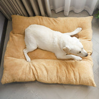 HKM-5700925 Removable and Washable Dog Cushion for Medium to Large Dogs in Gray and Brown