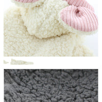 HKM-5701309 Cute Cotton Coat for Small Dogs - Bubble Wool, Big Ears Design, XS-XL Size Options