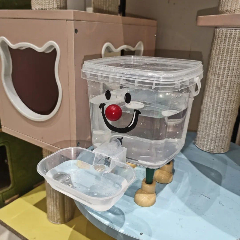 HKM-5702717 Cute Automatic Cat Water Dispenser with 3-Liter Capacity and Colorful Design