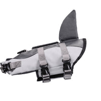 HKM-5703229 Dog Life Jacket for Swimming and Water Sports ¨C Adjustable Floatation Vest with Shark Fin Design