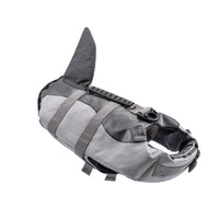HKM-5703229 Dog Life Jacket for Swimming and Water Sports ¨C Adjustable Floatation Vest with Shark Fin Design