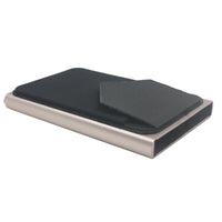 HKM-570387 Automatic Pop-Up Card Holder RFID Protected, Smooth Aluminum & Plastic Design, Compact Size