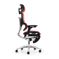 HKM-570451 Ergonomic Adjustable Office Chair with Mesh Back and Footrest for Comfort and Support