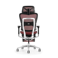 HKM-570451 Ergonomic Adjustable Office Chair with Mesh Back and Footrest for Comfort and Support