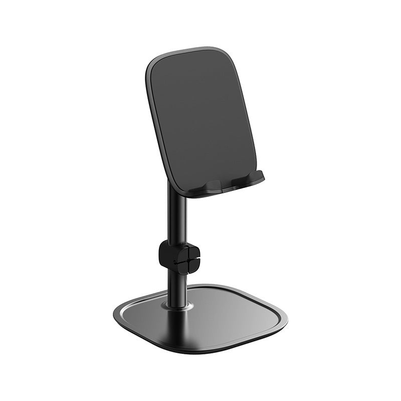HKM-570579 Adjustable Aluminum Alloy Tablet and Phone Stand with Silicone Grip - Black/Silver/Rose Gold