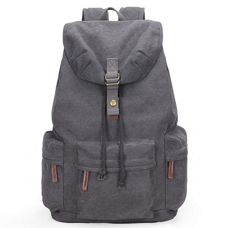 HKM-570579 Spacious Waterproof Canvas Shoulder Bag for SLR Cameras with Soft Handles