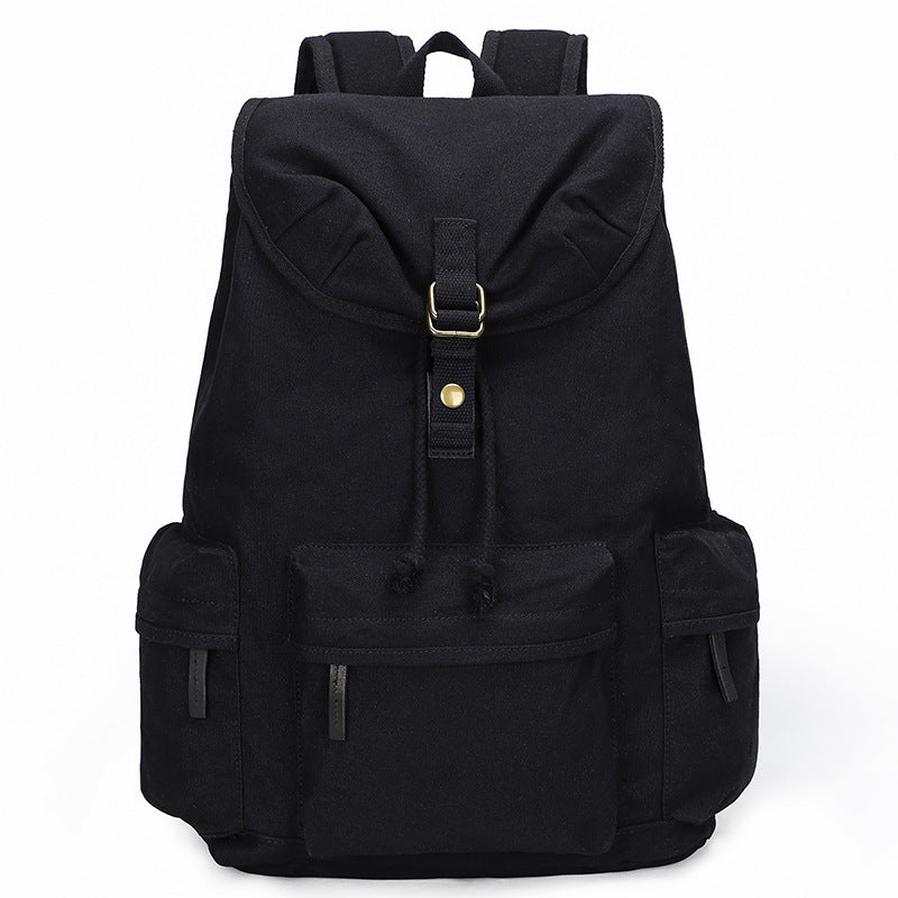 HKM-570579 Spacious Waterproof Canvas Shoulder Bag for SLR Cameras with Soft Handles