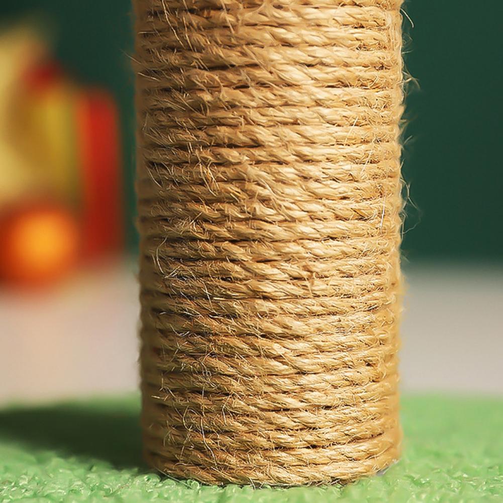 HKM-5705917 Natural Cotton Rope Cat Climbing Frame with Durable Sisal Hemp Structure