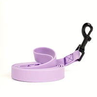 HKM-5706429 Durable Solid Color Plain Weave Pet Leash in Burgundy, Coffee, Pink, Light Purple, Light Green