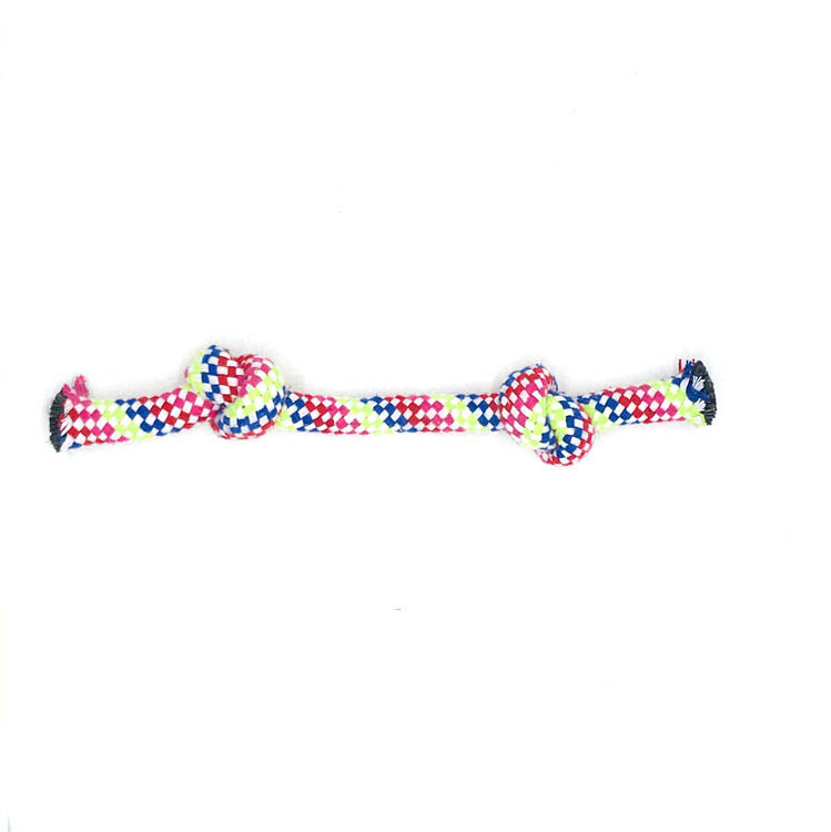 HKM-5707453 Durable Cotton Rope Dog Toy Set - 10 Piece Bite Resistant Playtime Collection