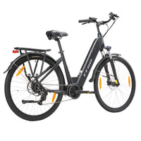 HKM-570835 36V 250W Mid Motor City Electric Bike with 20AH Hidden Battery and 7-Speed Gears