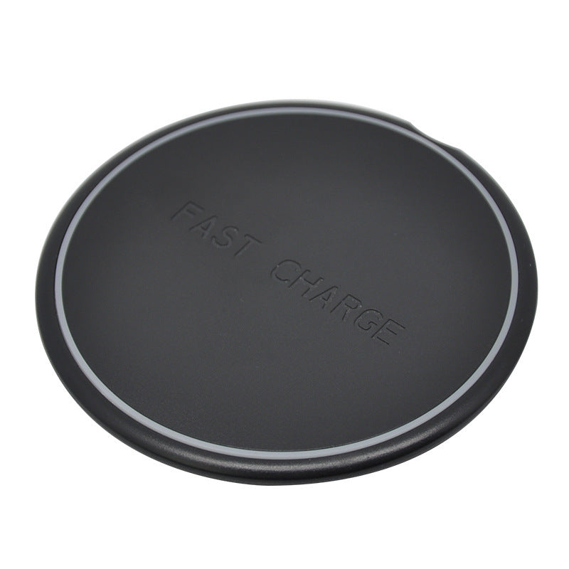 HKM-570899 10W Fast Charging Wireless Charger – Kd-20 with Indication Function and Micro USB Input, Black