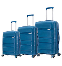 HKM-570899 Minimalist Travel Suitcase Luggage Set - Three Sizes: 20"/24"/28"