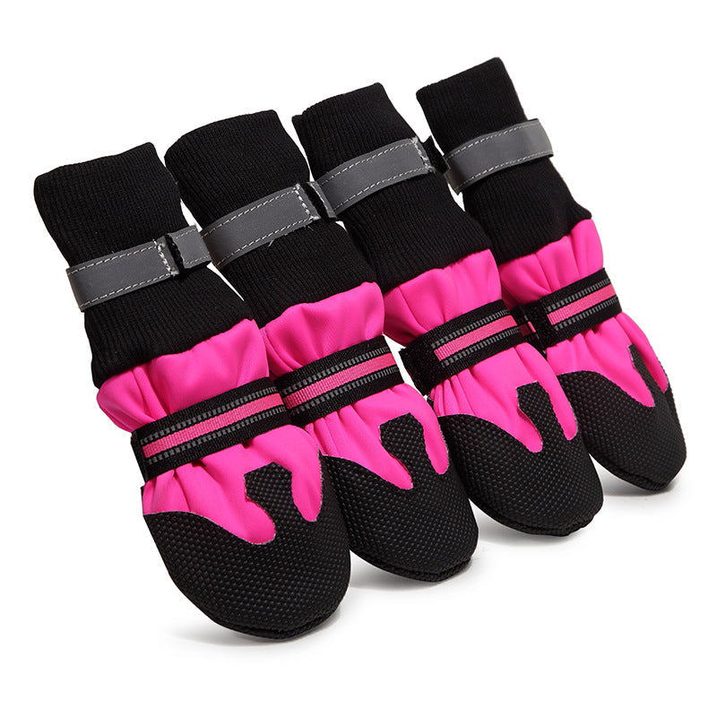 HKM-5709245 Non-Slip Soft Lycra Shoes for Large Breeds