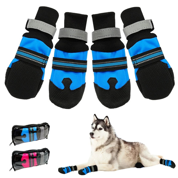 HKM-5709245 Non-Slip Soft Lycra Shoes for Large Breeds