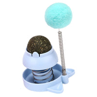 HKM-5709885 Mint Ball Cat Toy for Hairball Relief and Teeth Cleaning, 55mm Size