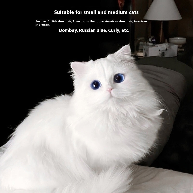 HKM-5710397 Sky Blue Waterproof Anti-Cat Call Bark Stopper Collar with Accessories