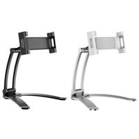 HKM-571219 Aluminum Alloy Adjustable Tablet Stand with Silicone Base for Desktop Use