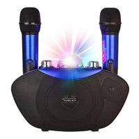 HKM-571219 Dual-Function Karaoke Microphone with USB Power and 32GB Storage Capability in Multiple Colors