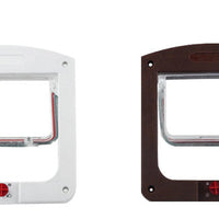 HKM-5712573 Controllable Two-Way Pet Door for Easy Entry and Exit - Solid Color Options Available