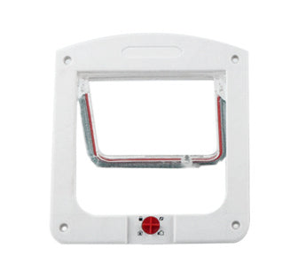 HKM-5712573 Controllable Two-Way Pet Door for Easy Entry and Exit - Solid Color Options Available