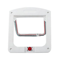HKM-5712573 Controllable Two-Way Pet Door for Easy Entry and Exit - Solid Color Options Available