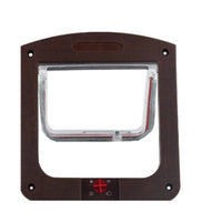 HKM-5712573 Controllable Two-Way Pet Door for Easy Entry and Exit - Solid Color Options Available