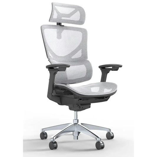 HKM-571283 Ergonomic High Back Mesh Executive Chair with Adjustable Features and Swivel Function