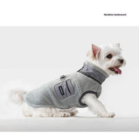 HKM-5712957 Warm Lambswool Vest for Puppies - Autumn and Winter Cozy Clothing in Sizes S to 2XL