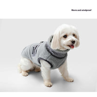 HKM-5712957 Warm Lambswool Vest for Puppies - Autumn and Winter Cozy Clothing in Sizes S to 2XL