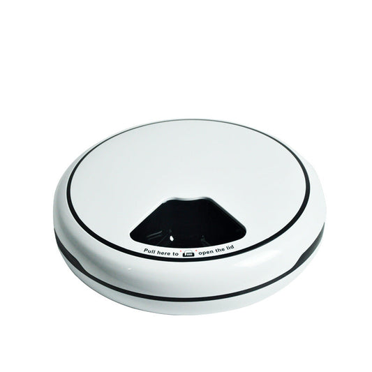 HKM-5713213 Automatic Intelligent Pet Feeder with Voice Prompt and Unmanned Feeding System, 1.6L Capacity