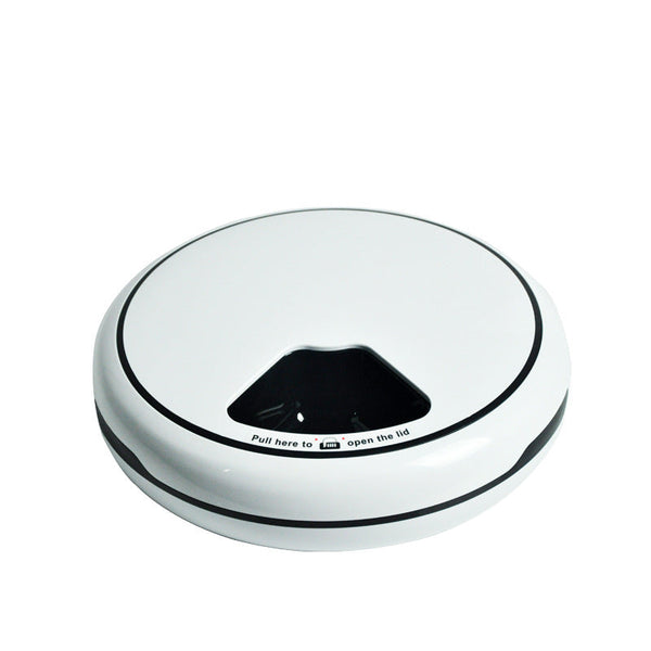 HKM-5713213 Automatic Intelligent Pet Feeder with Voice Prompt and Unmanned Feeding System, 1.6L Capacity