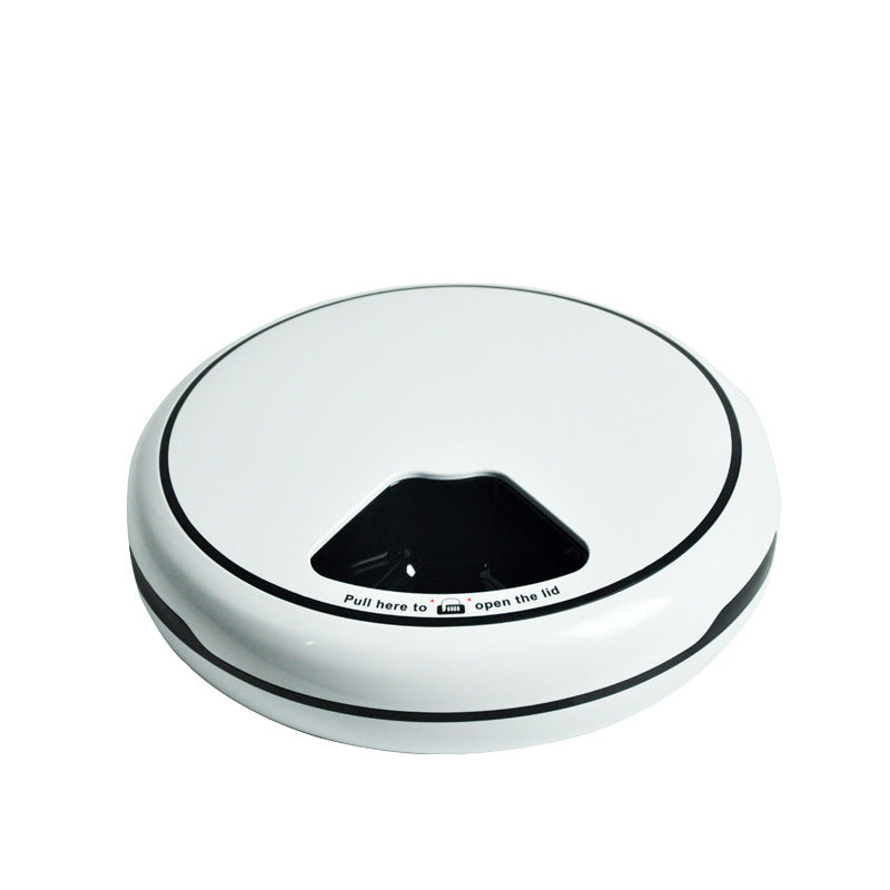 HKM-5713213 Automatic Intelligent Pet Feeder with Voice Prompt and Unmanned Feeding System, 1.6L Capacity