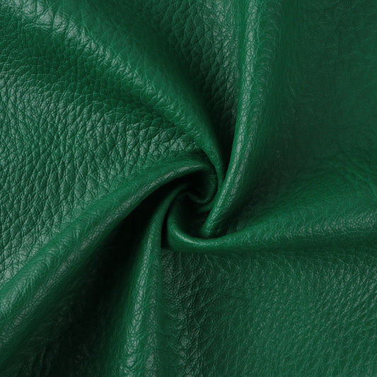 HKM-571347 Lychee Pattern Half PU Artificial Leather Fabric for Gloves, Bags, Furniture and More - 1.2mm Thickness, 140cm Width